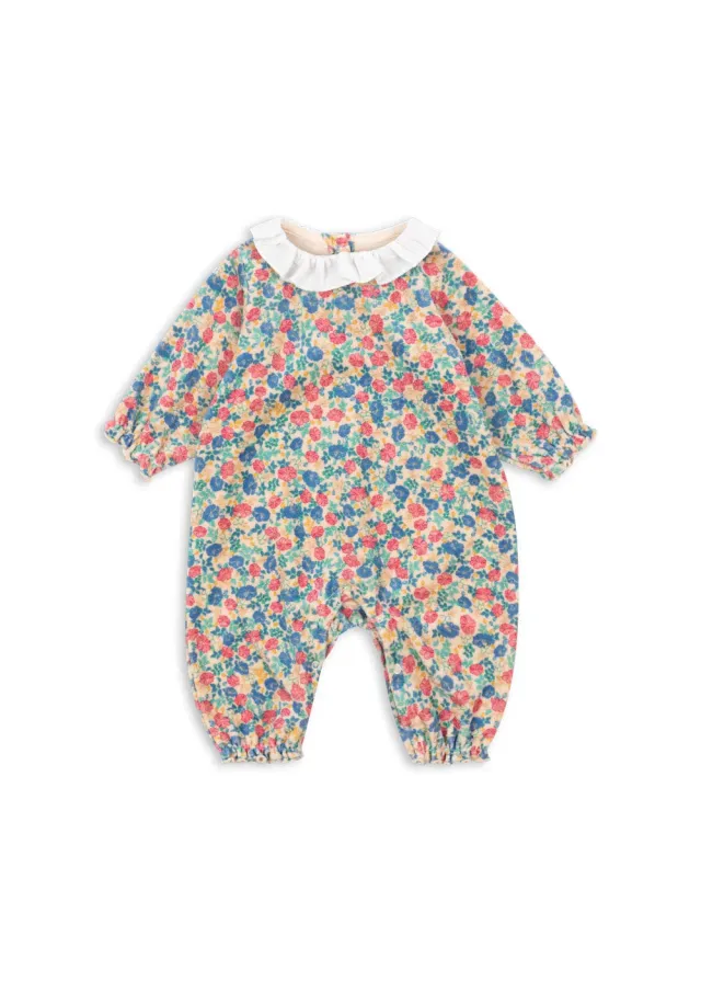Konges Sløjd Miffa onesie Fiola fluweel 80% bio