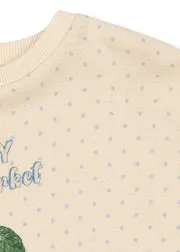 Konges Sløjd Loupy Lou sweater jazzy dot katoen