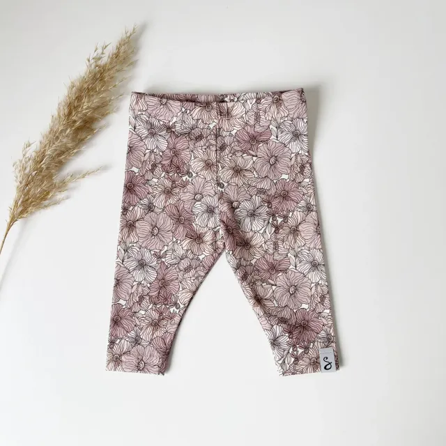 Soda Fashion Bloesem legging roze biokatoen