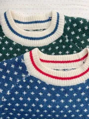 Konges Sløjd Billi sweater groen wolmix