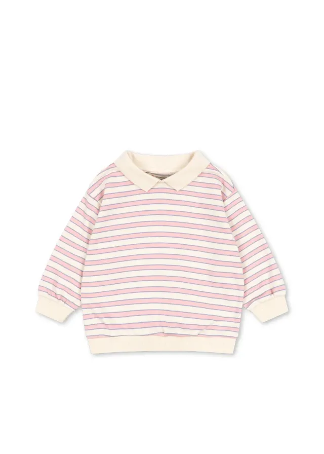 Konges Sløjd Spotty sweater lolly stripe biokatoen