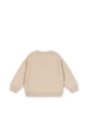 Konges Sløjd Lou sweater oxford tan lemon biokatoen