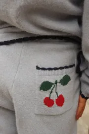 Konges Sløjd Alexa broek blue fog lamswol