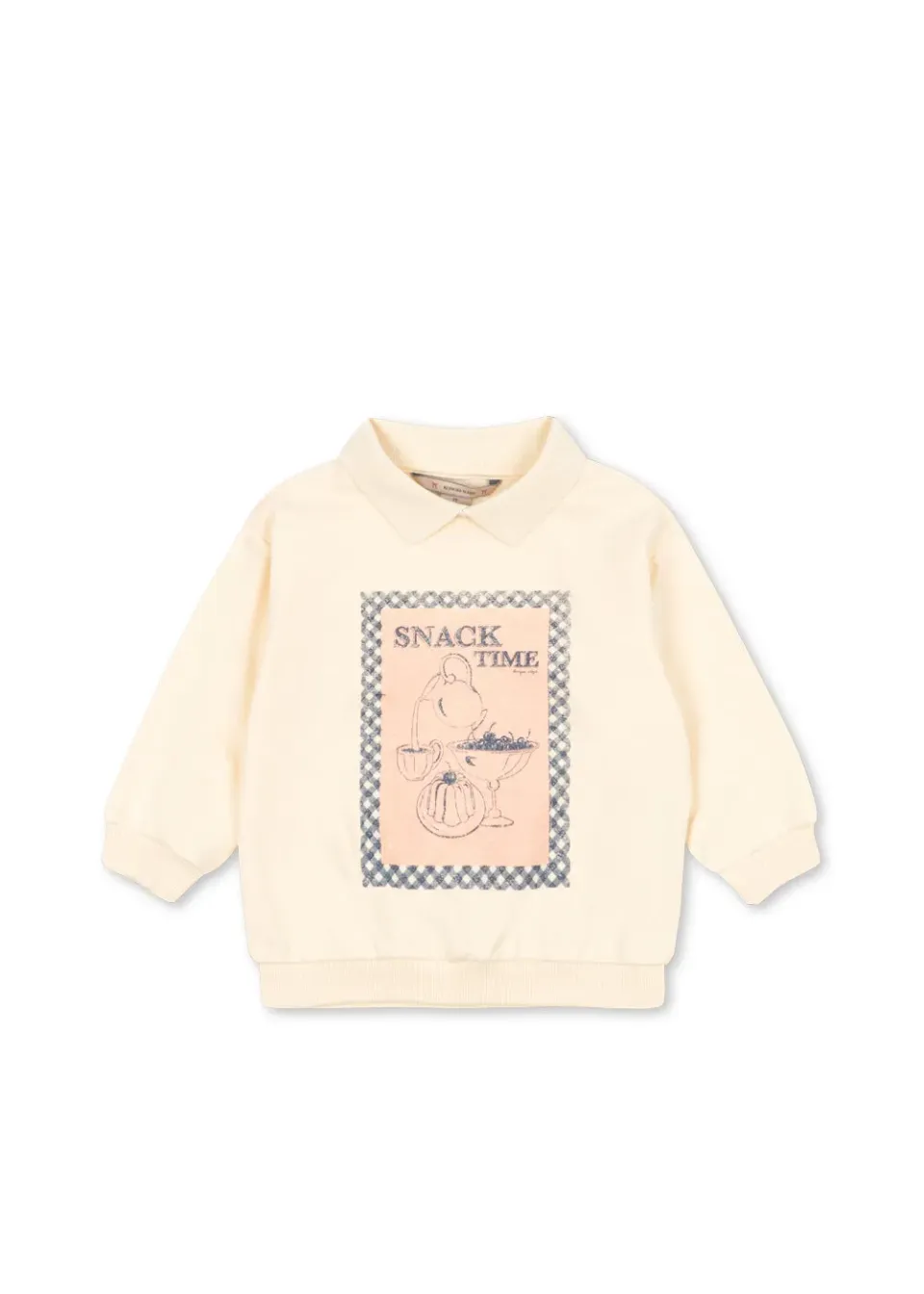 Konges Sløjd Spotty polo buttercream biokatoen