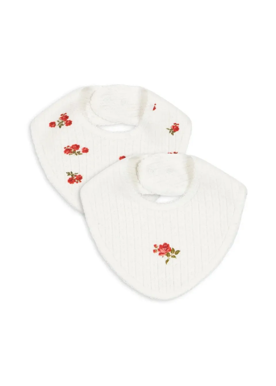 Konges Sløjd Minnie slabbetjes 2-pack rose red katoen
