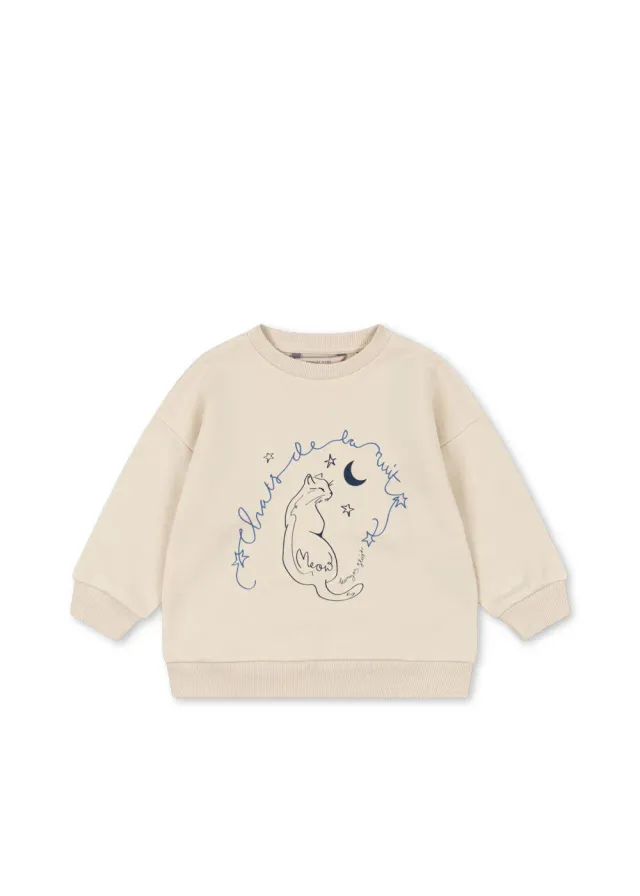 Konges Sløjd Lou sweater summer sand biokatoen