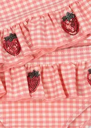 Konges Sløjd Etta bikini geranium pink seersucker