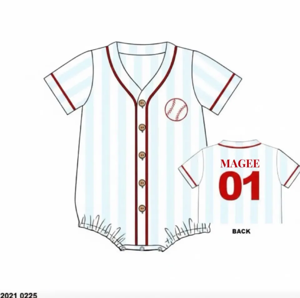 Busy Bee Smocks Play Ball Magee romper 12M zacht katoen