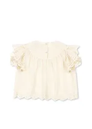 Konges Sløjd Posey Top zomertop antique white katoen