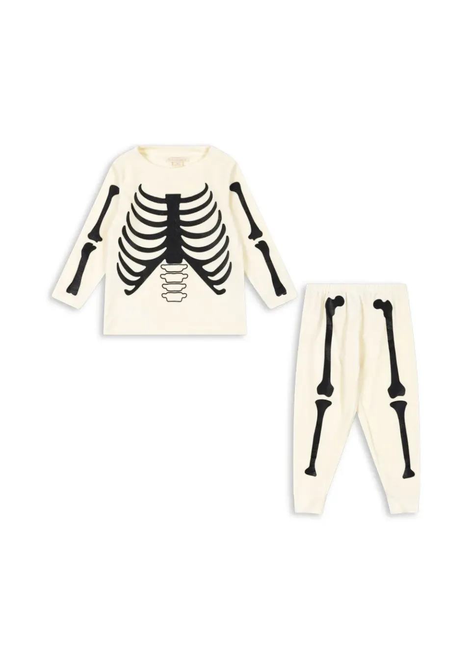 Konges Sløjd Halloween Verkleedset Skeleton 1-6 Jaar