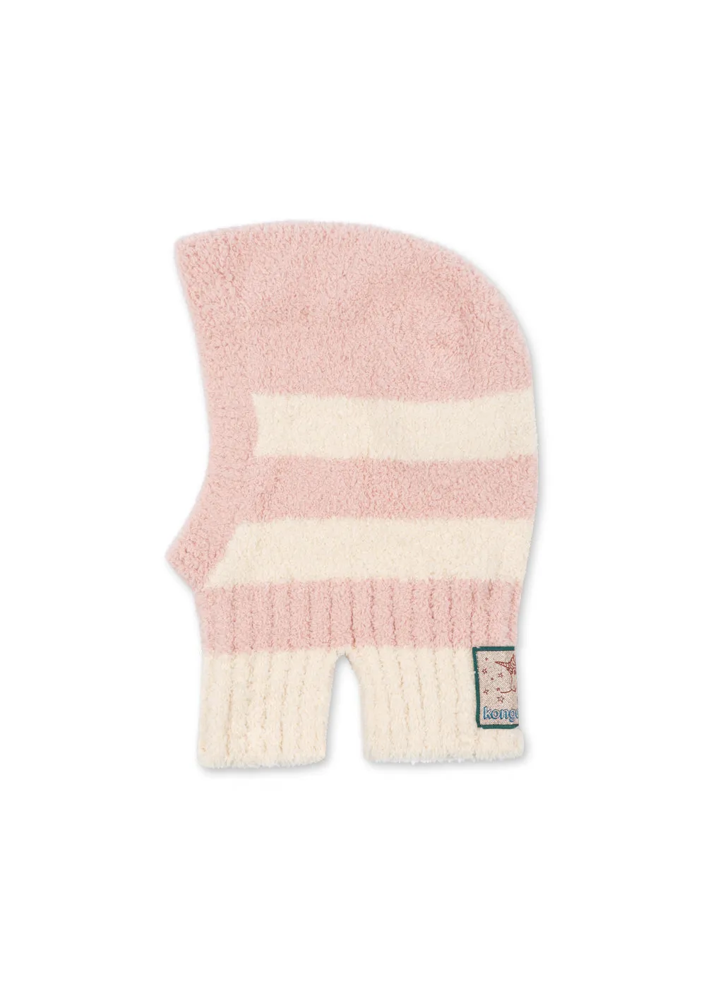 Konges Sløjd Softy Bivakmuts rosy stripe pluche
