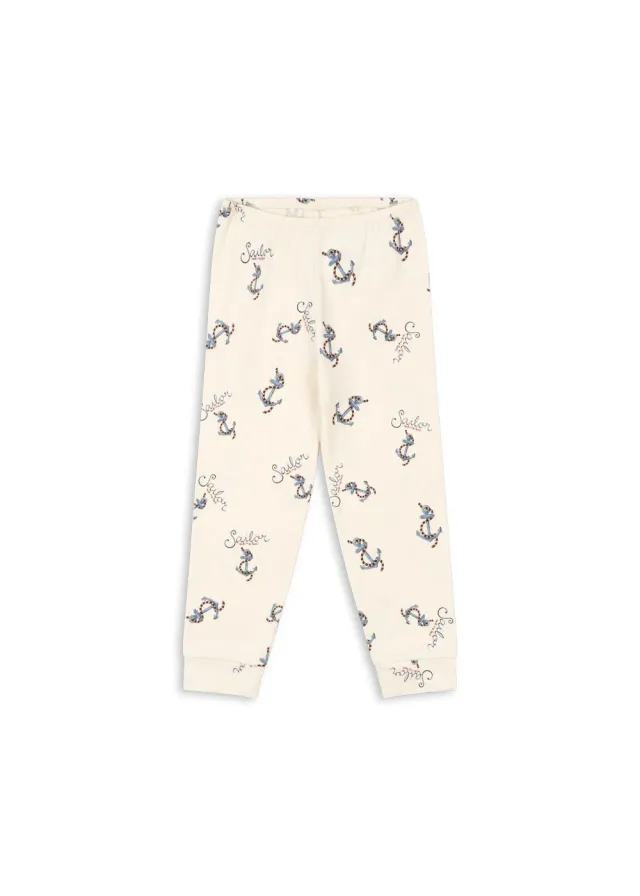 Konges Sløjd Basic leggings rock my boat biokatoen