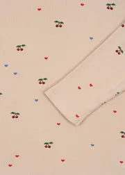 Konges Sløjd Ella shirt cherry coeur blush rib