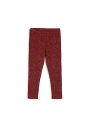 Konges Sløjd Roli Broek red dahlia legging glans