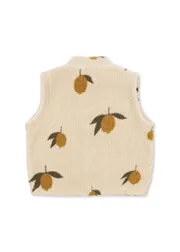 Konges Sløjd Jody bodywarmer mon grand citron teddy