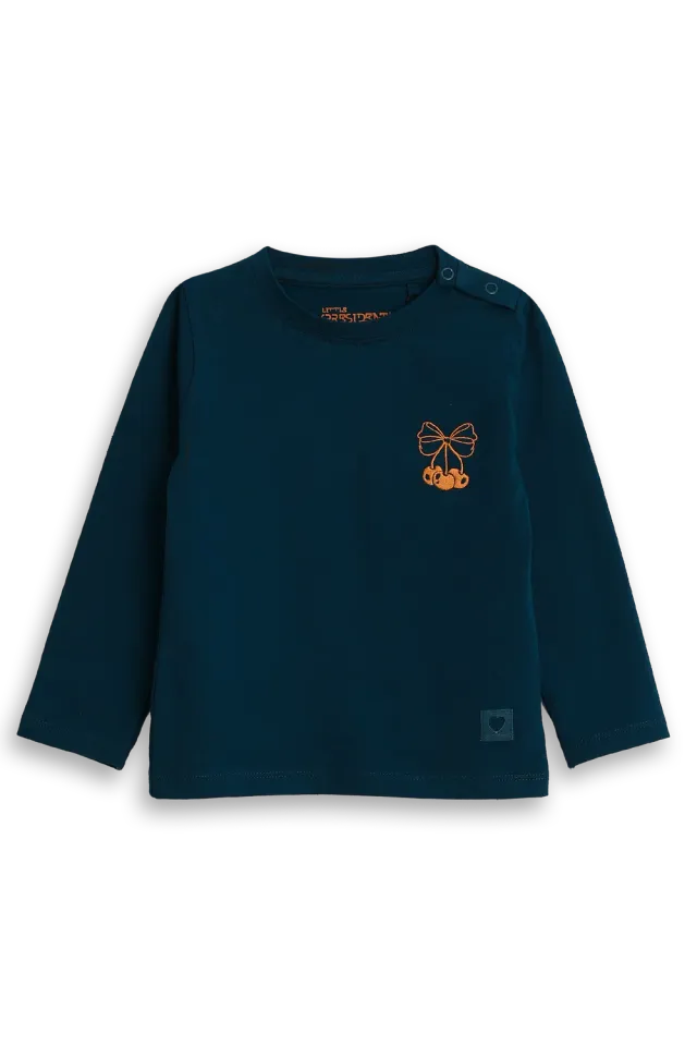4President Eline Gibraltar Sea longsleeve meisjes blauw