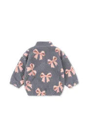Konges Sløjd Jody teddyjack bella blue bow fleece