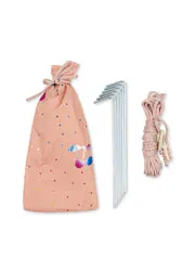 Konges Sløjd Mini strandtent fairy cherry UPF 50+