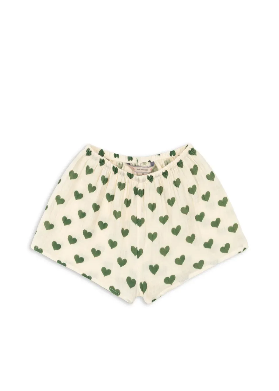 Konges Sløjd Coco mini shorts amour verde biokatoen