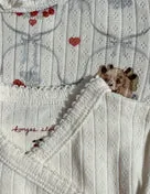 Konges Sløjd Minnie Romper Antique White biokatoen