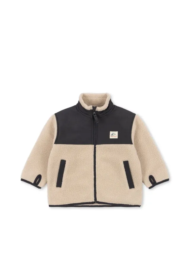 Konges Sløjd Flynn fleecejas oxford tan fleece