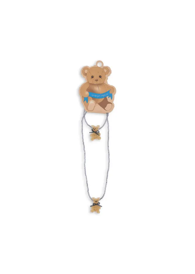 Konges Sløjd Teddy sieraden set captain's blue