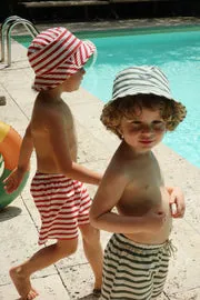 Konges Sløjd Asnou bucket hat stripe verti UPF50+