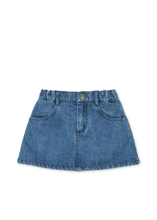 Konges Sløjd Magot rok denim blue biokatoen
