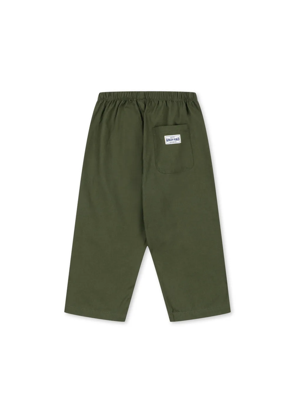 Konges Slojd Alfe broek rifle green biokatoen