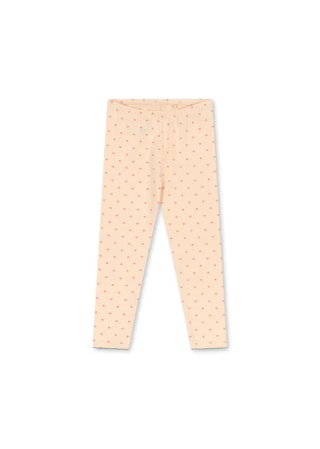 Konges Sløjd Basic broek teddy coeur biokatoen