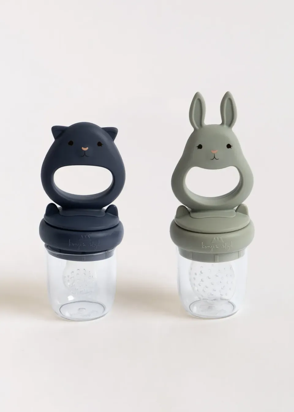 Konges Sløjd fruitspeen 2-pack onyx siliconen