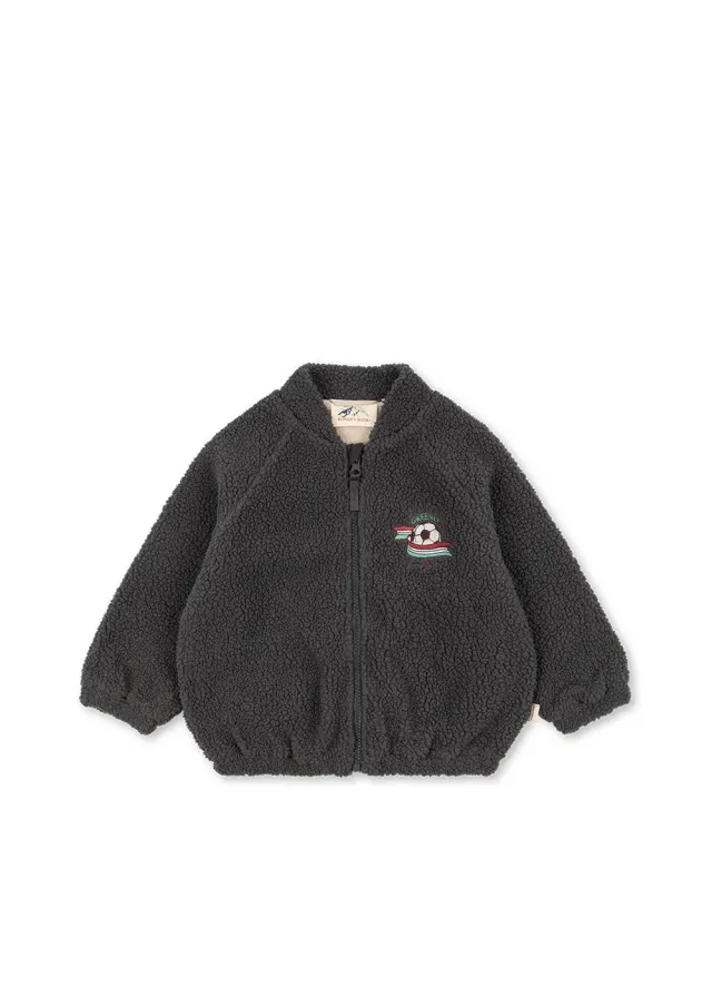 Konges Sløjd Jody bomberjas magnet teddyfleece