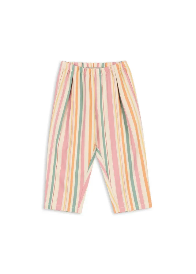 Konges Sløjd Frankie broek miami stripe biokatoen