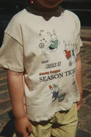 Konges Sløjd Famo T-Shirt Almond Milk Biokatoen