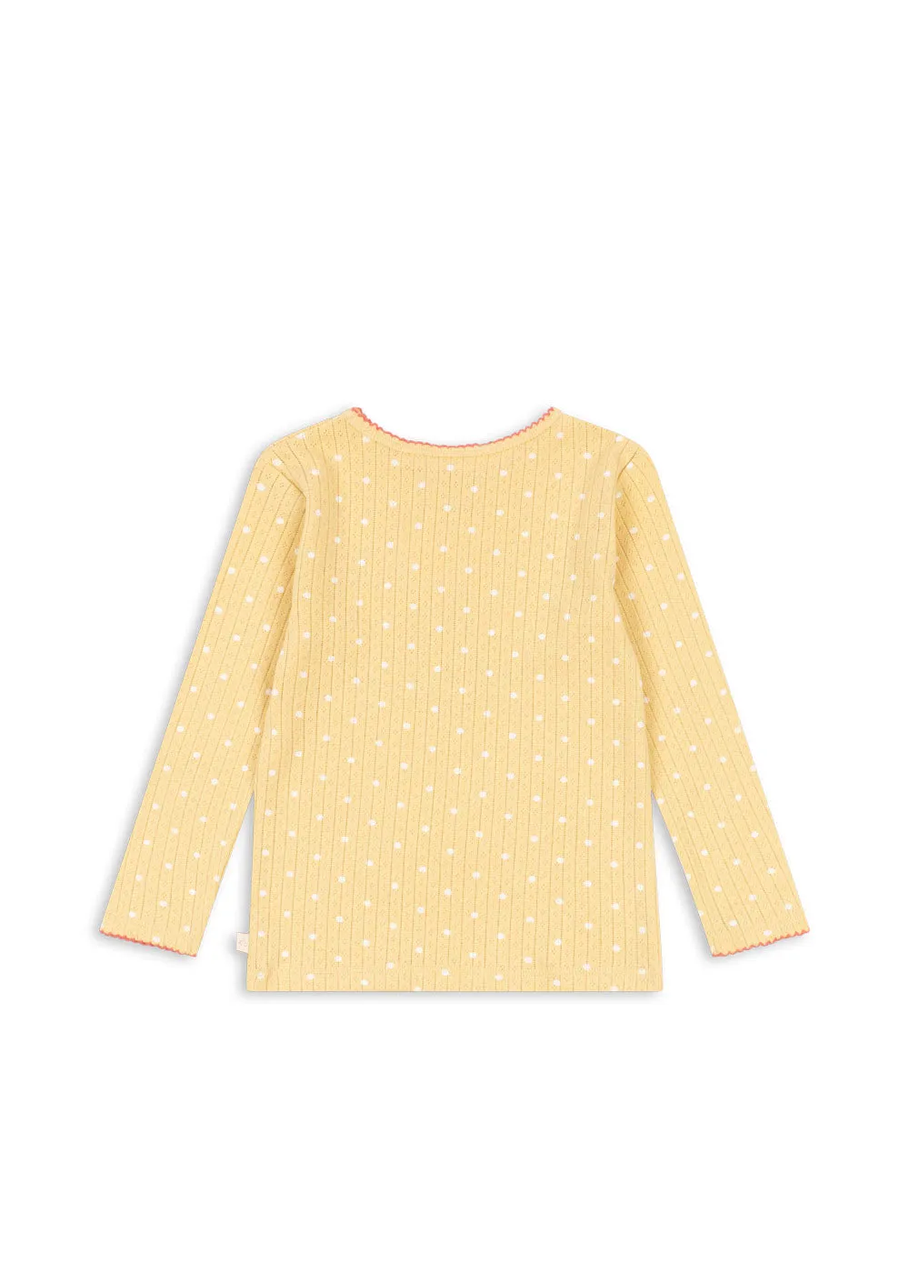 Konges Sløjd Minnie blouse dot golden biokatoen